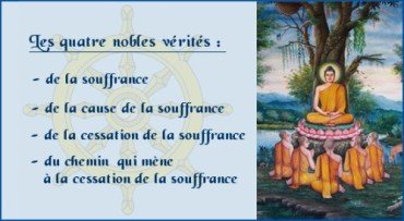 Les quatre nobles vérités - le premier discours de Bouddha
