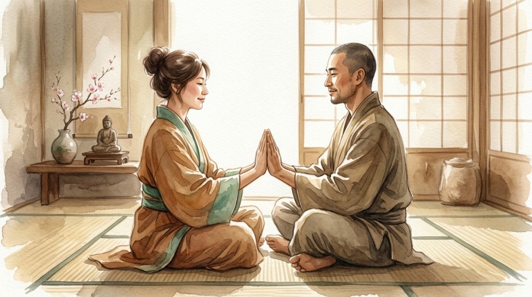 4 principes bouddhistes pour vivre un amour véritable