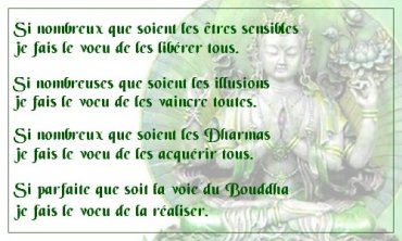 Les voeux de la Pratimoksha · partie 1